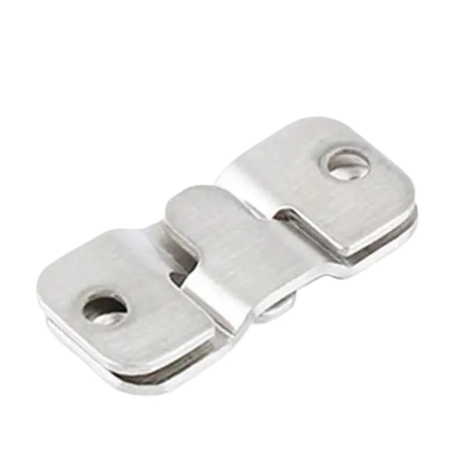 Kxaoxgrc Silver Stainless Interlocking Flush Mount Brackets, 20Pcs Flush Mount Brackets For Picture Hanging Multicolor Multiple Sizes(,S)