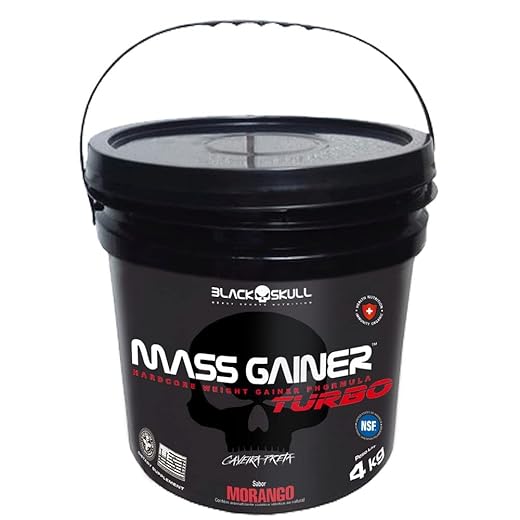 HIPERCALÓRICO MASS GAINER TURBO 4KG MORANGO