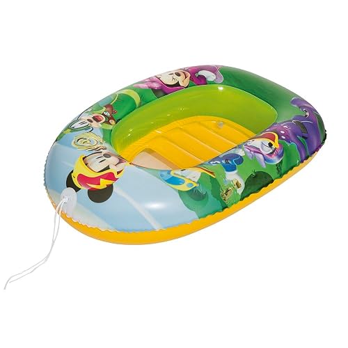 Bestway 91003 - Barca Hinchable Infantil Mickey and The Roadster Racers
