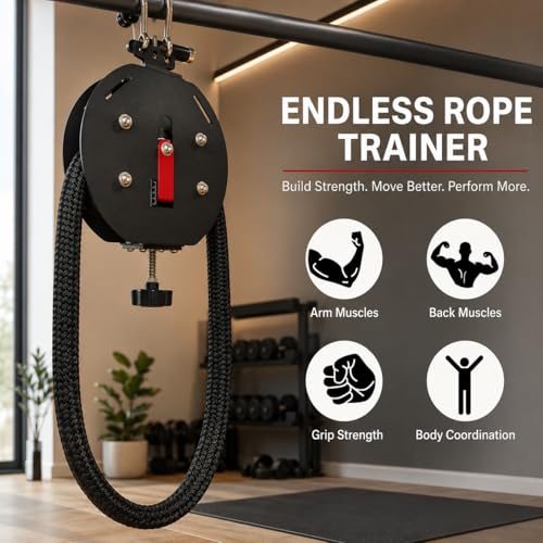 Máquina de polea de cable para entrenar el gimnasio en casa sin ocupar espacio extra 5