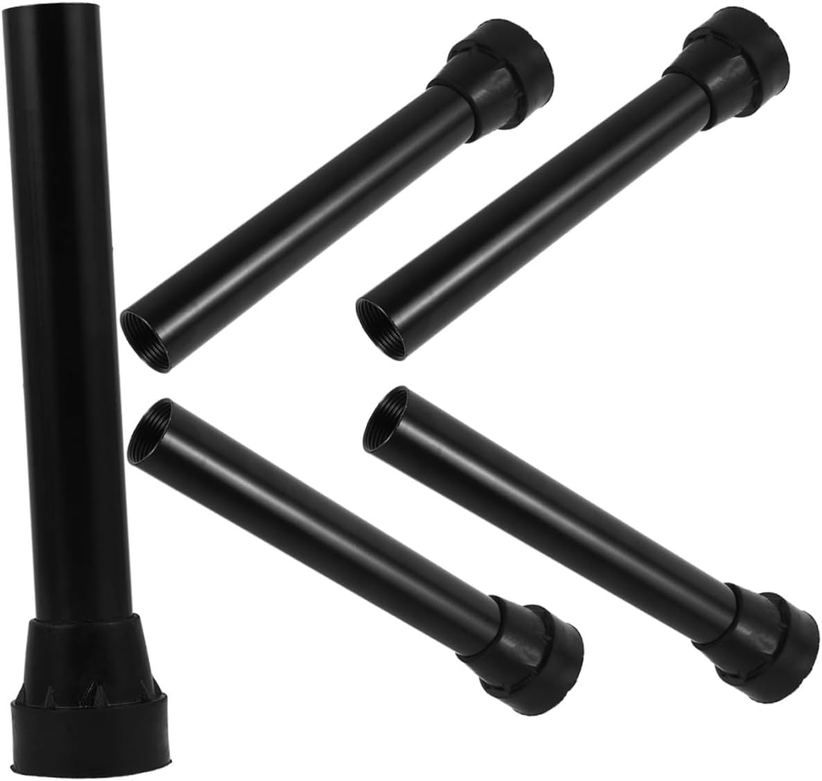 5pcs Stainless Steel Trampoline Legs with Rubber Pads Stable Replacement Parts Accessories for Secure Assembly Design