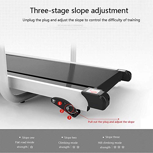 Image of Walking Treadmill with Long Handrail for Balance, Recovery Fitness Exercise Machine Foldable for Home use with Holder for Phone & Cup,LCD Display