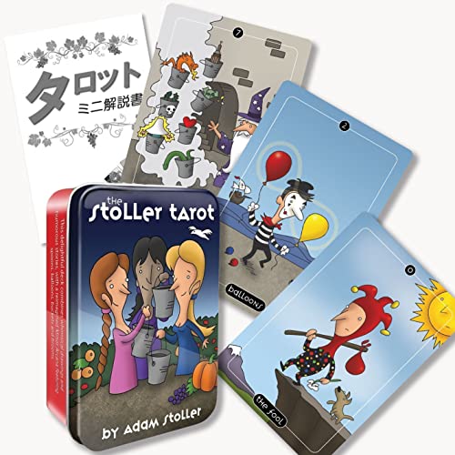 yʃP[XzXg[[ ^bg The Stoller Tarot in a Tin ^bg肢 {t Ki ^bgJ[h 78 ~jTCY