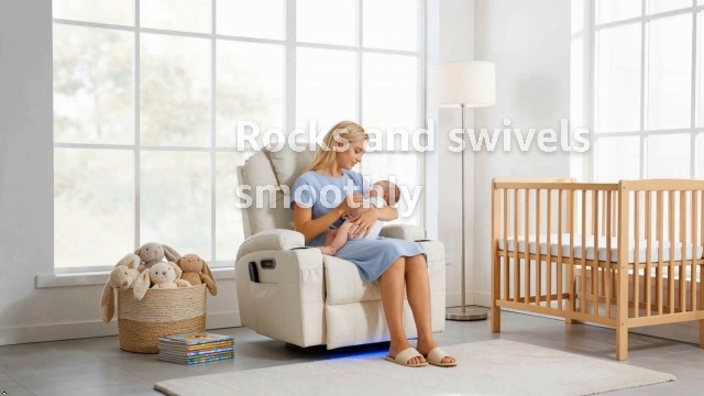 Sillón reclinable eléctrico negro cuero sintético miniatura 7