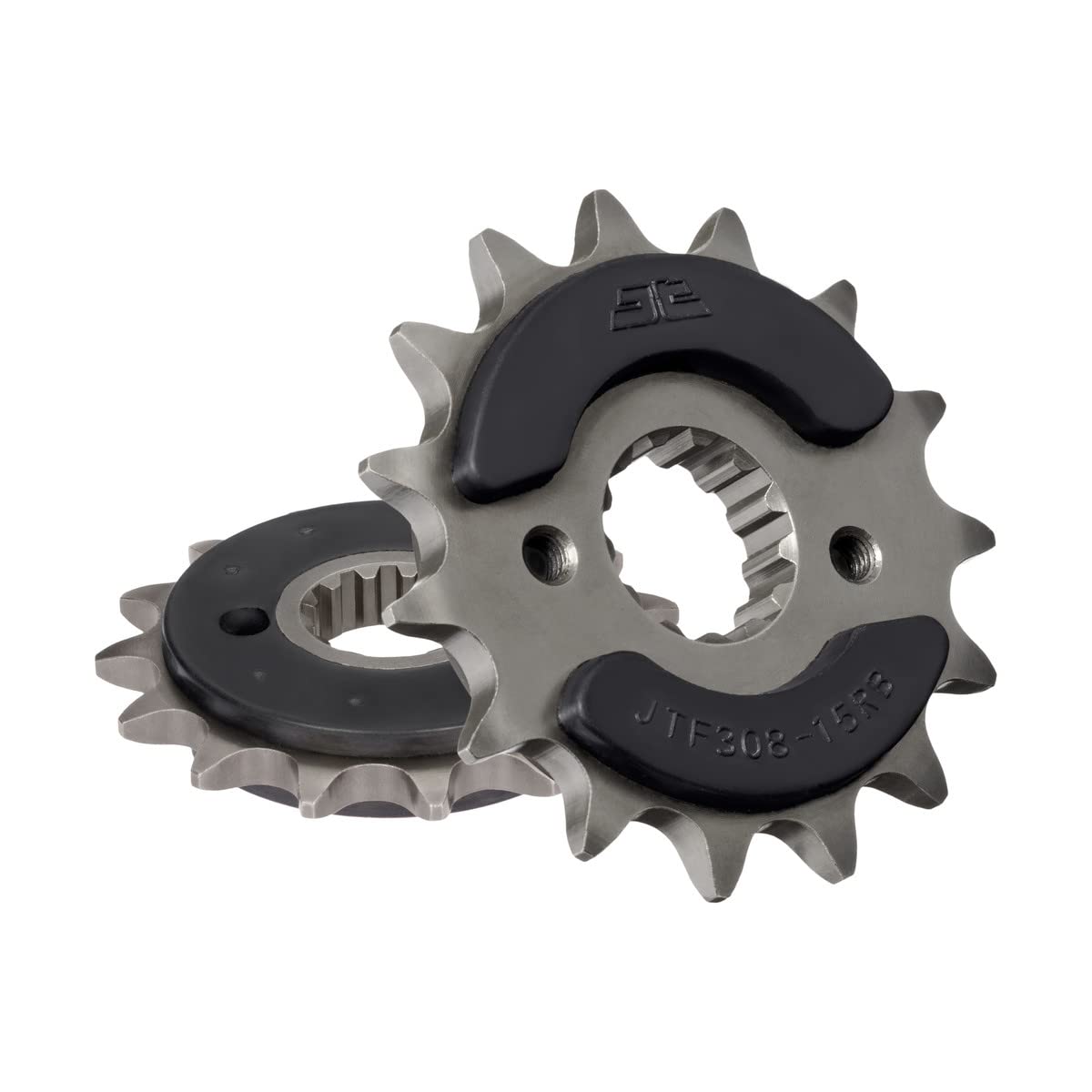 JT Sprockets Vorderrad-Sprocket Gummipolsterung, 15Z, Schwarz
