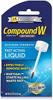Compound W Fast Acting Liquid | Salicylic Acid Wart Remover | 0.31 FL