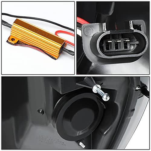 DNA Motoring LED U-Bar Projector Headlights for 2006-2009 Dodge Ram - Image 6