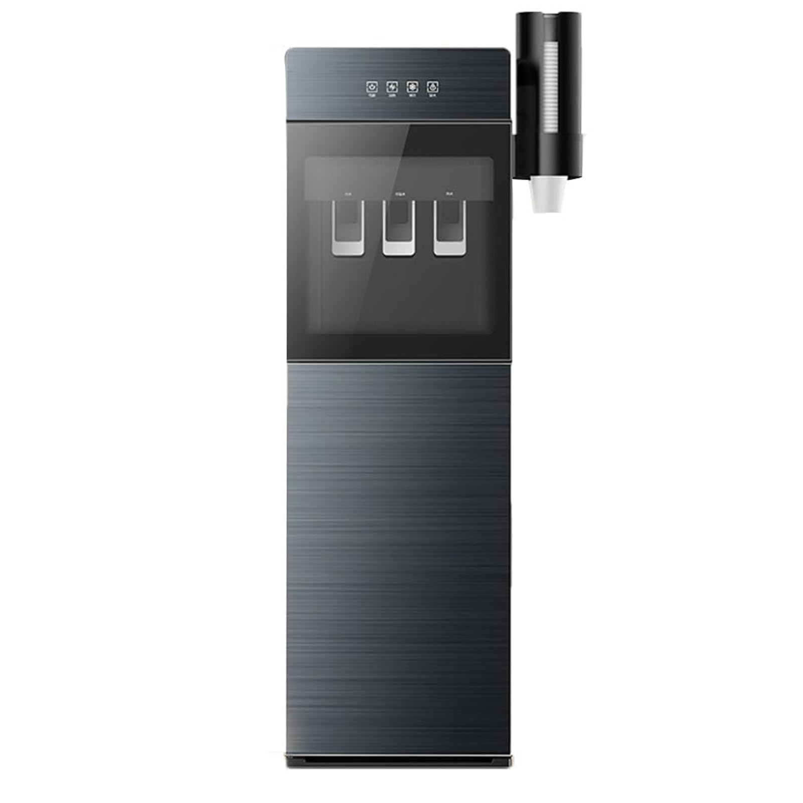 SenhE Dispenser per Refrigeratore d'Acqua con Caricamento dal Basso, Portabicchieri, Dispenser Efficiente, Ideale per l'acqua Refrigerata del tè e del caffè dell'ufficio Domestico