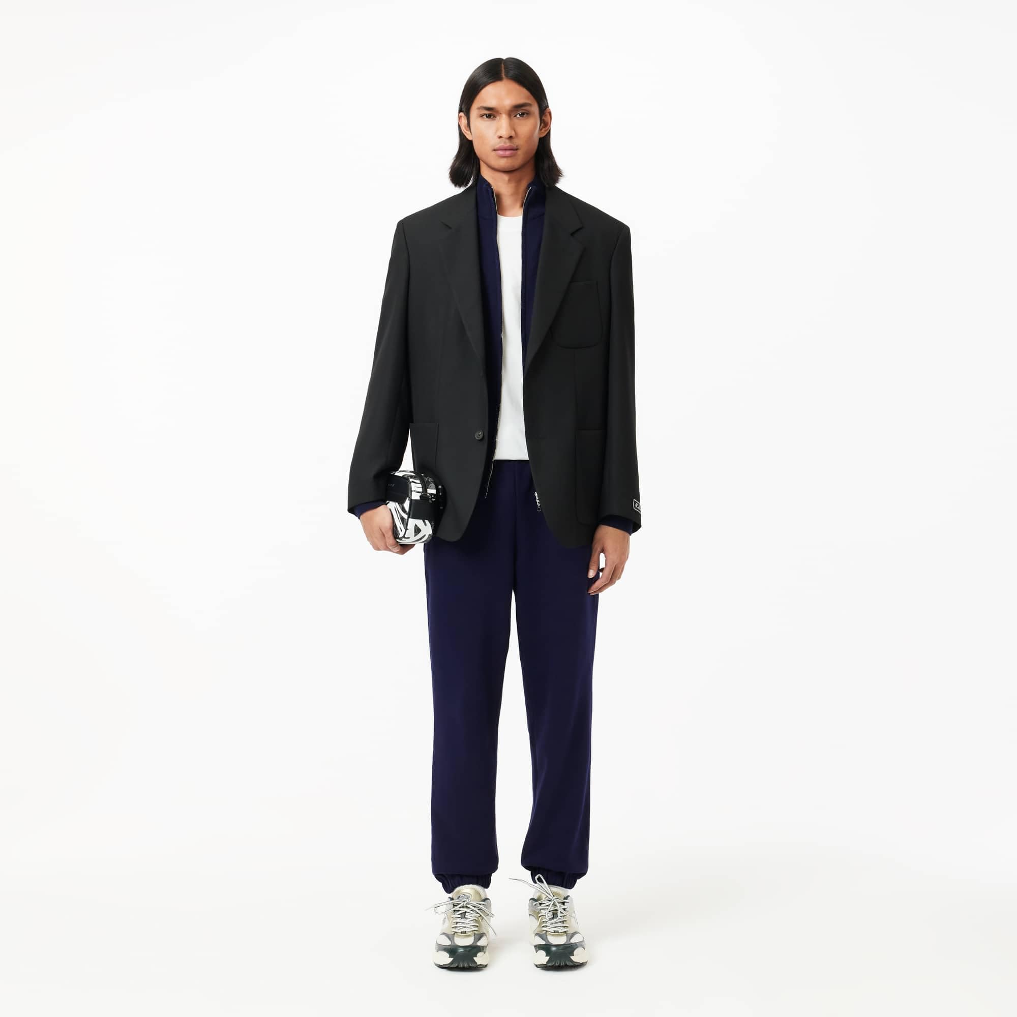 Lacoste Sh1559 Felpa Uomo (Pacco da 1)