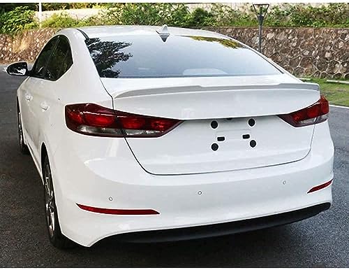 Modification hayon Hyundai Elantra 2017 aileron ABS durable coffre extérieur