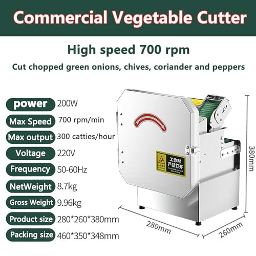 Cortadora eléctrica de verduras con grosor ajustable miniatura 4