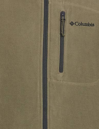 Jaqueta Columbia Fleece Fast Trek II Full Zip Verde Masculina - G - Masculino - Verde