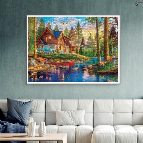 Image of Anatolian Puzzle - Summer Cabin, 4000 Piece Puzzle, #5206