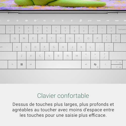 Dell XPS 13 9340 Ordinateur Portable 13 4" Écran FHD+ 120 Hz Intel Core Ultra 7 Series 1 Intel Evo Edition Intel Arc RAM SSD Windows 11 Home Clavier Rétroéclairé AZERTY Platinum - vue 2