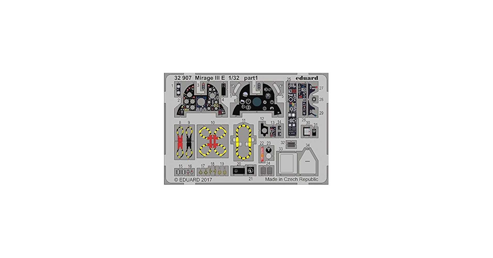 エデュアルド 1/32 ミラージュ3E エッチングパーツ イタレリ用 プラモデル用パーツ EDU32907 dwos6rj Amazon | エデュアルド 1/32 ミラージュ3E エッチングパーツ