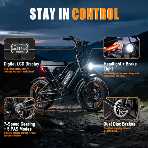 AMYET G60 1000W Commuter Ebike