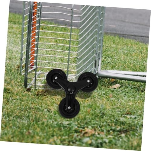 Roues de rechange triangulaires plastique résistantes forte charge - 6