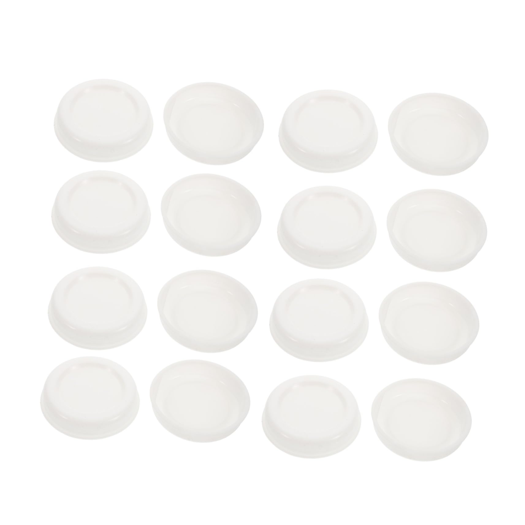 DIYEAH Multi-Purpose Plastic Tube Caps 30pcs for Mail Storage Craft Cardboard Tube Covers