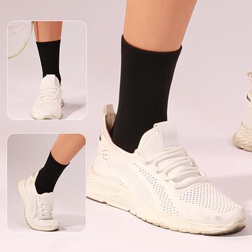 Miniatura 4 de Paquete de 2 tobilleras de compresión, tobillera y soporte de tobillo para mujeres y hombres, calcetines de compresión de tobillo para esguinces,