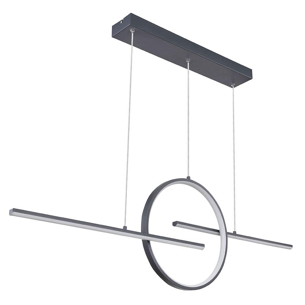 Globo Graphite Barral Pendant,