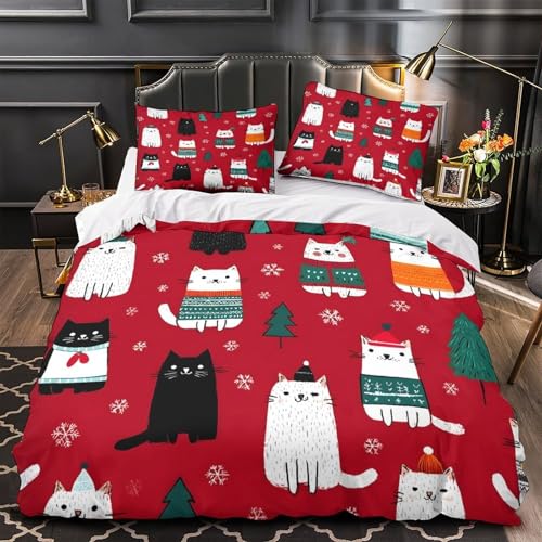 Housse de couette Chow-Chow 3D en microfibre premium douce Super King - 2