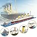 KLMEi Titanic Architecture Set Micro Building Blocks Model Kit for Adults, Age of 14+ 1872 Pieces