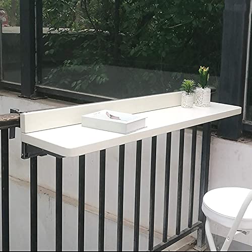 Mesa plegable para balcón, resistente al sol, aleación de aluminio inoxidable, mostrador de bar y escritorio más lindo, mesa de comedor y ocio al aire libre