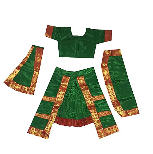 Bharatanatyamworld Classical Dance Bharatnatyam Costume for Kids ...