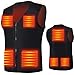 Produktbild Beheizte Weste, Elivespm Elektrische Beheizte Jacke für Herren Damen,USB Lade Heizweste with 7 Heizkissen für Outdoor Wandern Motorrad, Beheizbare Weste Jacke Fit für Kalte Wetter Winter Jagd (M)