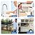 DC HOUSE Fresh Water Transfer Pump 110V AC with Pressure Switch 5.5GPM 55PSI, Brushless Motor Garden Hose Water Pressure Booster Pump for Home Irrigation Sprinkler System Shower Marine RV Capmer