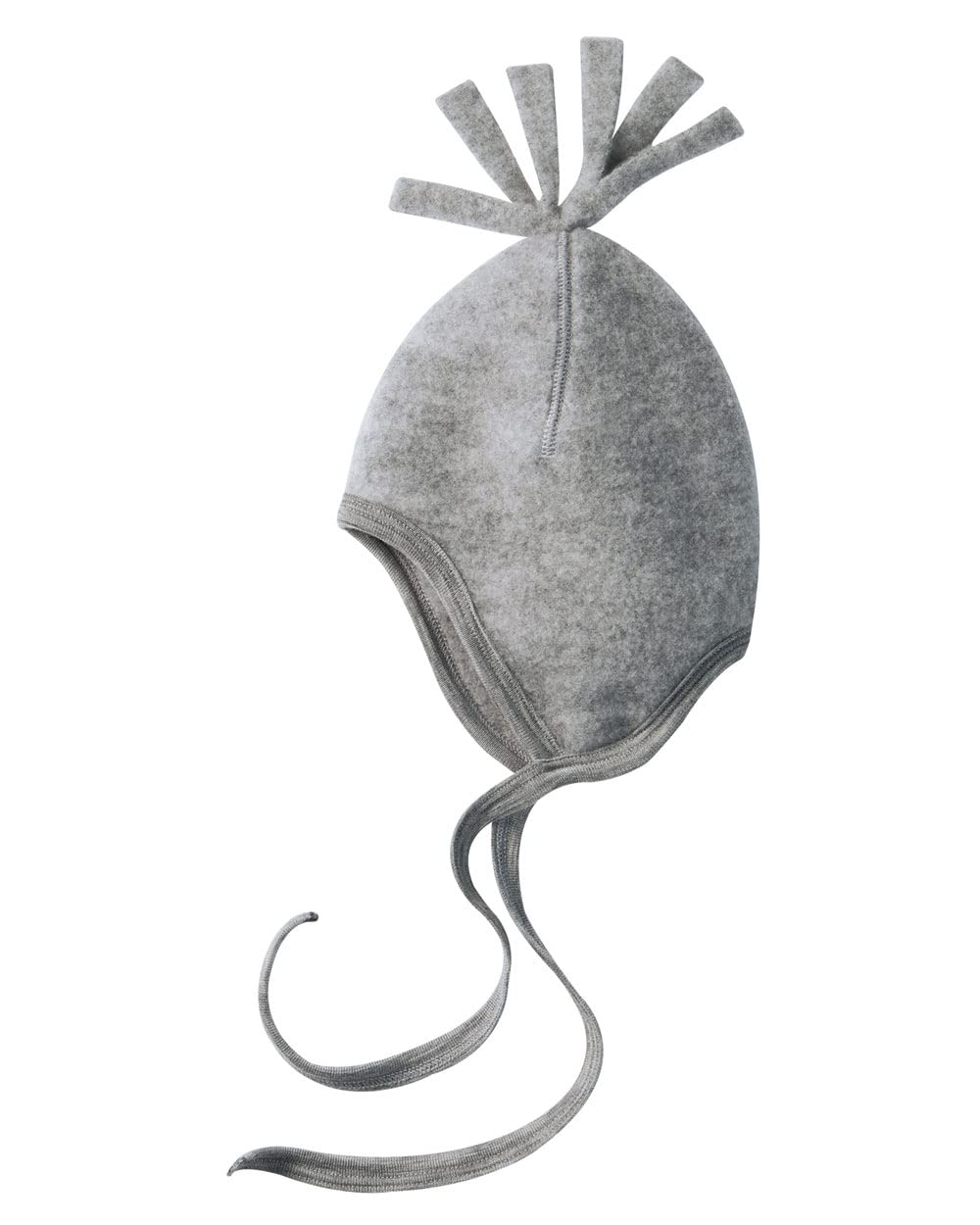 Engel Lightgrey Melange Baby Fleece Hat, 100% Merino Wool, (74/80 (Circumference 44-46), )