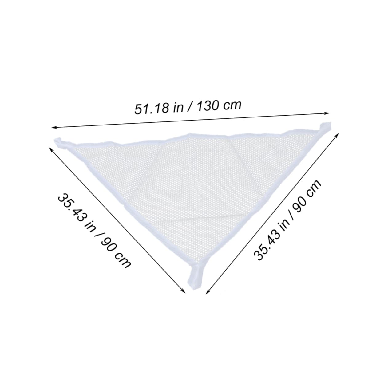 BESPORTBLE Hamaca de Juguete Extraíble para Niños 130 x 90 x 90 cm con Red de Almacenamiento