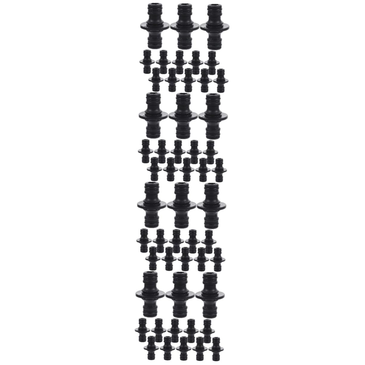 Abaodam 4 Set Raccordi per Tubi A Connessione Rapida Adattatore per Tubo di Connessione Rapida Adattatore per Tubo da Giardino Connettori Affidabili per Plastica 25 Pezzi*4