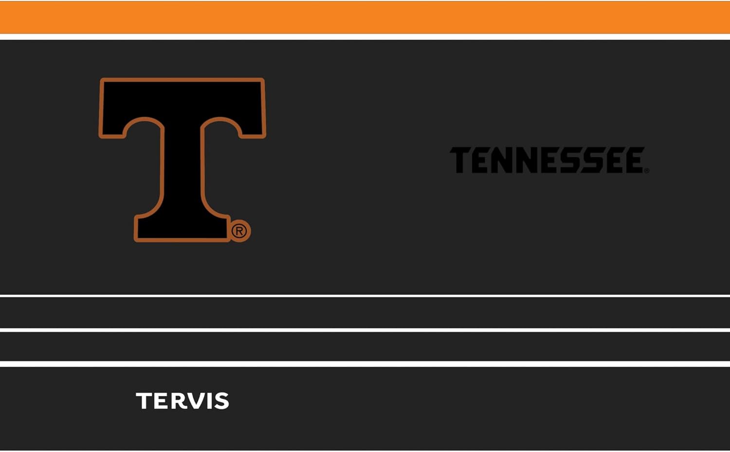 Tervis Traveler Tennessee Volunteers - Night Game Triple Insulated Tumbler Travel Cup Keeps Drinks Cold & Hot, 20oz, Stainless Steel - Image 2