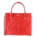 Loungefly Lattice Skull Tote, Red
