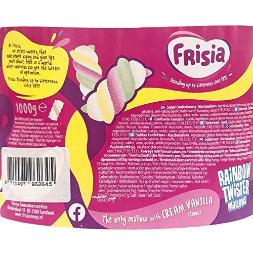 Frisia Rainbow Twister Malve met crème vanille doos, 1 kg - Afbeelding 4