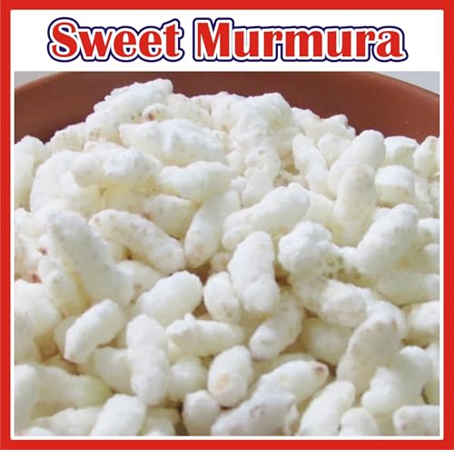 Image of Sweet Murmura Puffed Rice Snack, Ready to Eat, White 250gm