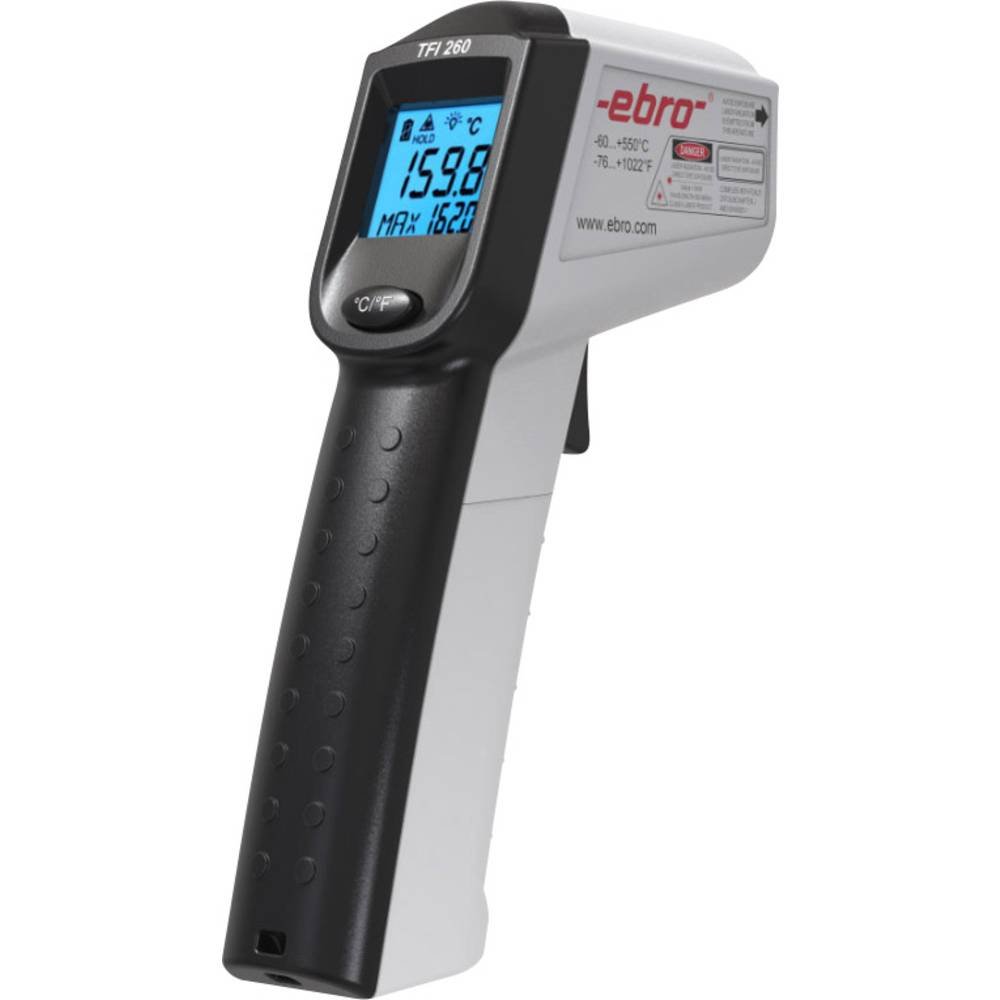 Ebro TFI 260 Infrarot-Thermometer Optik 12:1-60 - +550°C