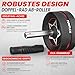 FUNFLEX Bauchroller - Bauchmuskeltrainer Set - Oberkörpertrainings Pack - Home Gym Equipment - Heimfitnessgerät für Männer & Frauen - Ganzkörpertraining - effektives Bauch Muskel Training Zuhause
