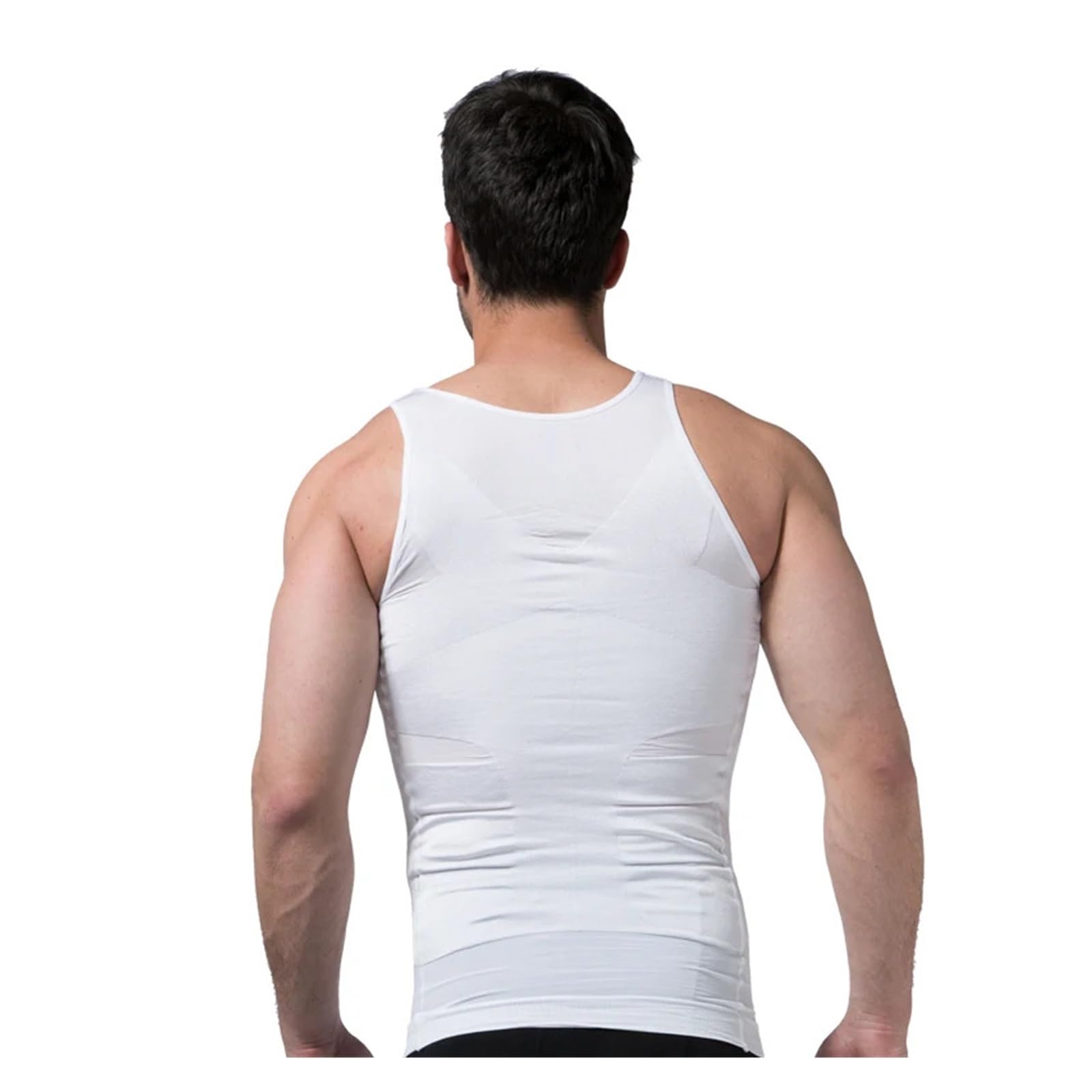 Camiseta CompresióN Hombre 2 uds., ropa moldeadora de cuerpo adelgazante for hombre, corsé, chaleco, camisa de compresión for barriga, Fitness, faja, ropa interior, Control, chaleco deportivo de cintu