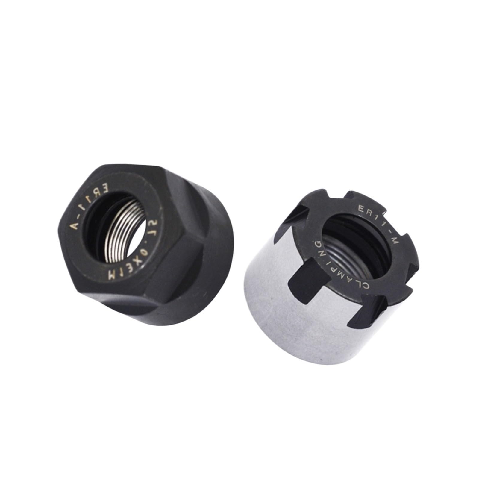 Ozliyy Er20m (M24x1) Er Ms Nut Er8 Er11 Er16 Er20 Er25 Er32 A M Um Collet For Clamping Cnc Milling Turning Chucks Bt Er Knife Shank(Er20m (M24x1))