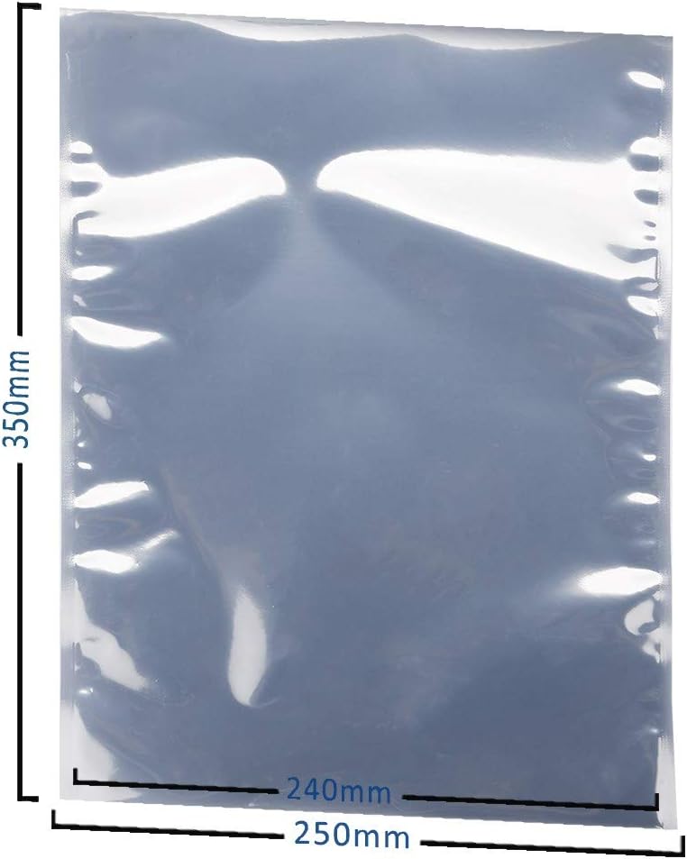 New Lon0167 100 Pcs Featured 9.8"x13.8" 250x350mm Flat reliable efficacy Open Top Anti-Static Shielding Bag for HDD And Electronic Device(id:cbd 74 ce e71)