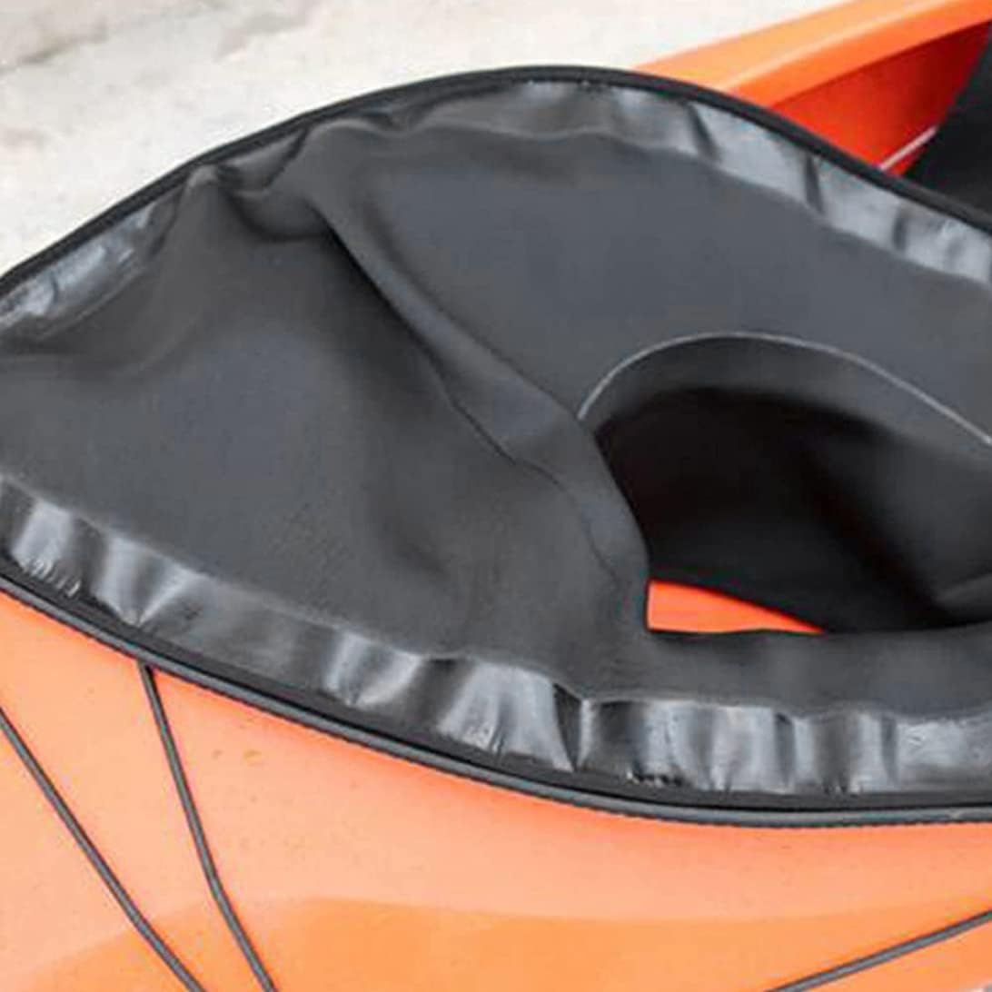 Kayak Spray Skirt Waterproof Skirt for Cockpit Kayaks Water Sports Accessory Black, Kayak Spray Skirt, STANDARD