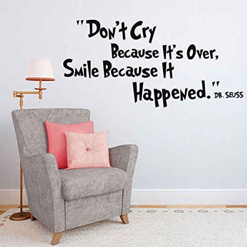 Vinilo decorativo con frase para pared de dormitorio miniatura 3