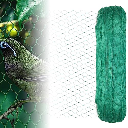 Preisvergleich Produktbild Kleemeiero Vogelnetz 4MX10M Vogelschutznetz Gartennetz Obstbaumnetz Teichnetz Vogelabwehr-Netz Poolnetz Taubenabwehr Netz Pflanzennetz Taubennetz Erdbeernetz für Vogelabwehr Laubschutznetz Engmaschig