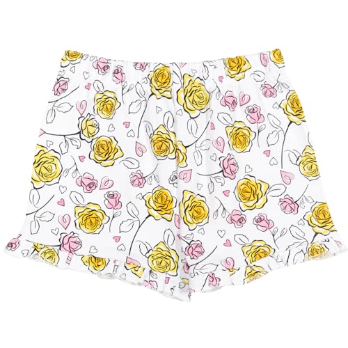 Image of Disney Princess Girls' 2-Piece Tee and Shorts Set for Baby & Kids | 2-Piece Playwear Set, Soft Cotton Blend, Comfortable Elastic Waistband, Durable Stitching, Easy Pull-On Style
