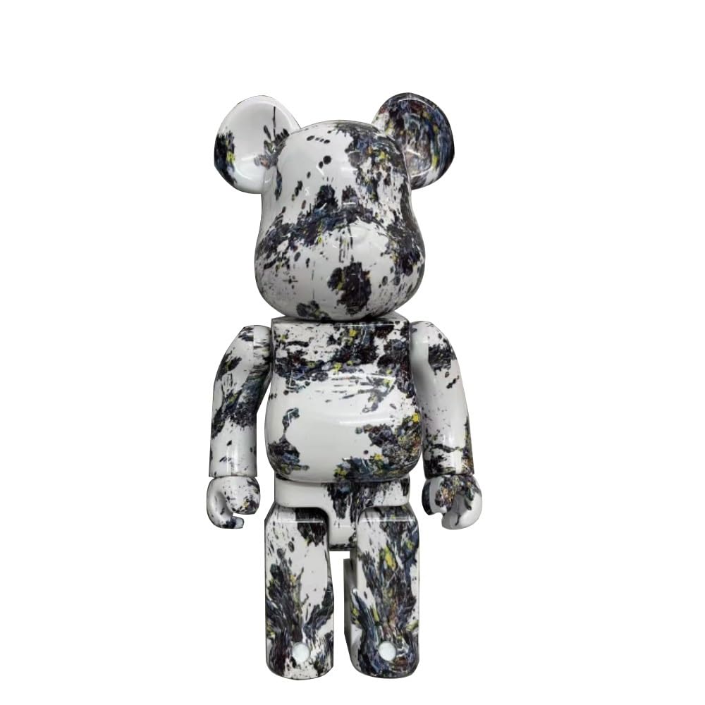 BE@RBRICK × Public Image Ltd BE@RBRICK MKOLKGNE Bearbrick 400% Violent Bear Splashing Ink Art Graffiti