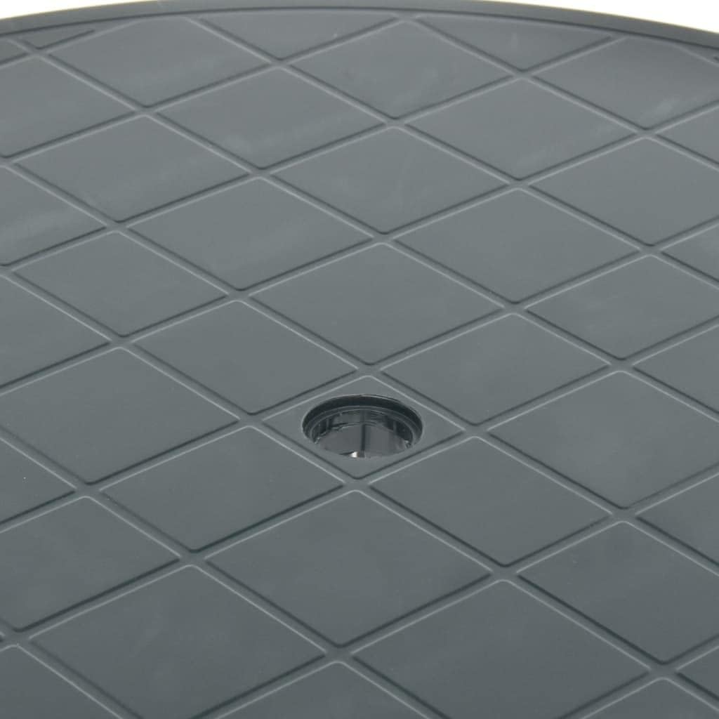 Vintage Patio Coffee Table, Patio Dining Table with Wooden Frame, Outdoor Coffee Side Table for Outside Patio, Patio Table Green 35" Plastic