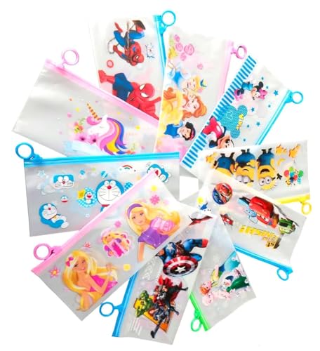 Image of 8 Colorful Floating Pen /Marker /Magical Water Painting For Kids, Floating Bold Marker Pen Easy-To-Wipe Water Floating Pen For Kids Play /Tatoo Art Work With 1 Random Pouch. (9), Multicolor