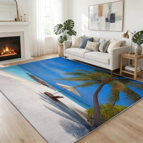 Tapis moderne impression 3D antidérapant pour cuisine - 3